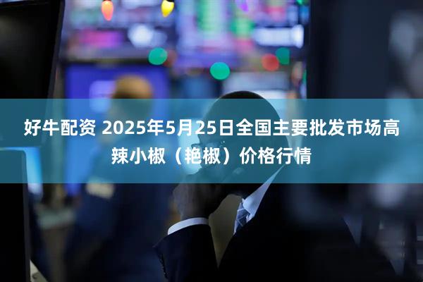 好牛配资 2025年5月25日全国主要批发市场高辣小椒（艳椒）价格行情